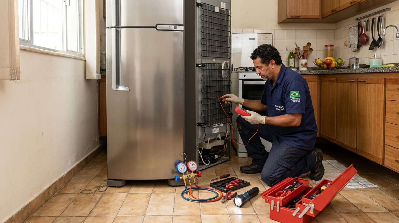 Manutenção na refrigeração em Canoas-RS